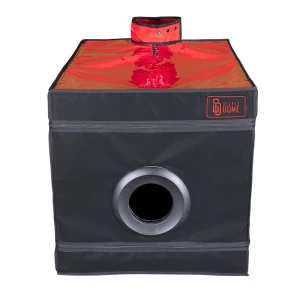 SECRET DOME - KINK CLUB LA NICHE CABIN NERO E ROSSO